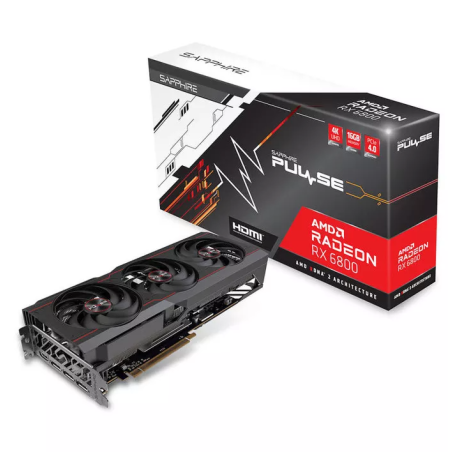 SAPPHIRE PULSE AMD RADEON" RX 6800 GAMING OC 16GB
